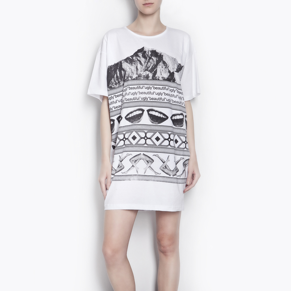 Mountain T-shirt Dress