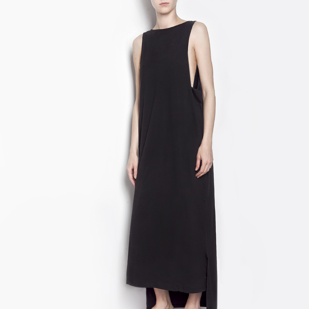 Μακρύ μαύρο Φόρεμα