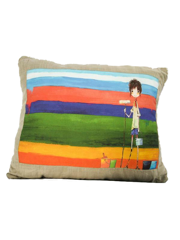 Μαξιλάρι 'Colourful Wall'