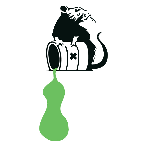 Small Αυτοκόλλητο τοίχου 'Poison'