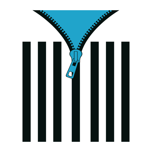 Small Αυτοκόλλητο τοίχου 'Zip'