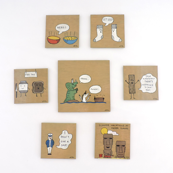 Χειροποίητο Σετ Σουβέρ 'Have Fun'