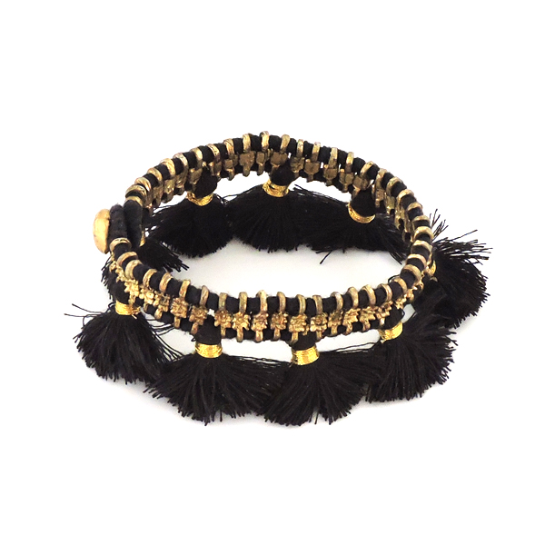 Σιδερένιο Βραχιόλι με φουντάκια