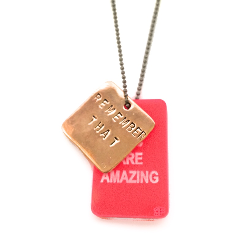 Κρεμαστό 'Remember That, You Are Amazing'