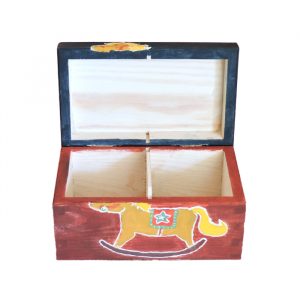 Χειροποίητη Κοσμηματοθήκη-Κουτί 'Wooden Horse'-4633
