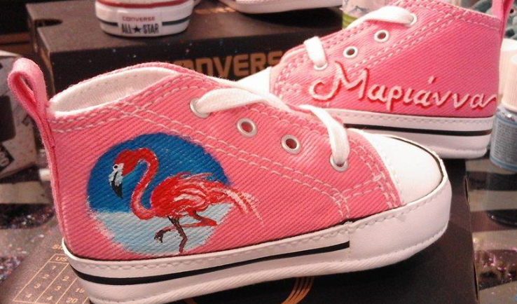 *Ζωγραφική στα παπούτσια / jeans σας*