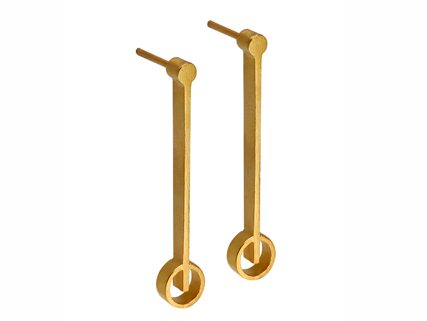 'Μακριά Πρόσωπα' Σκουλαρίκια (Ασήμι 925)