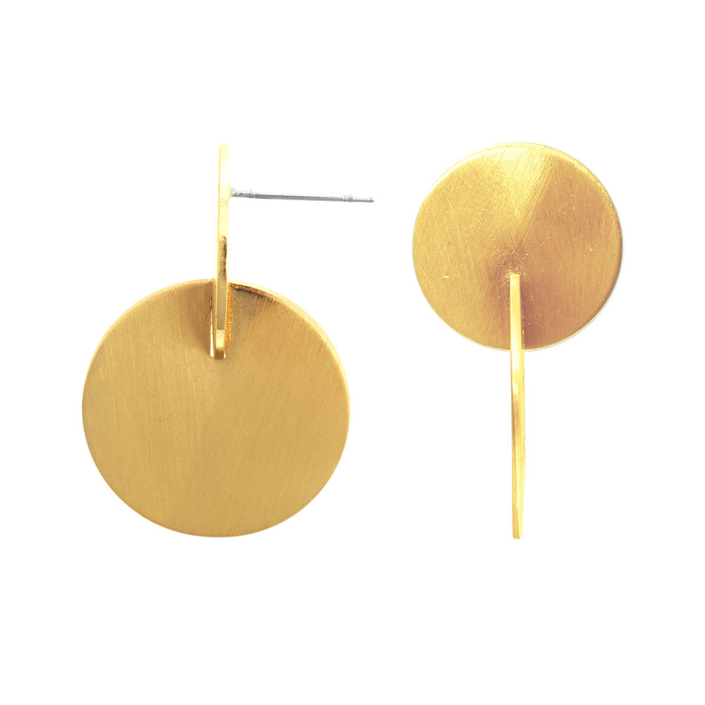 Σκουλαρίκια 'TARA DOUBLE CIRCLE'