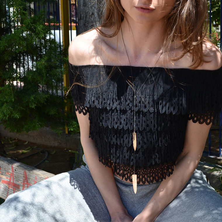 Μινιμαλ Κόσμημα 'TEAR' (Ασήμι 925)