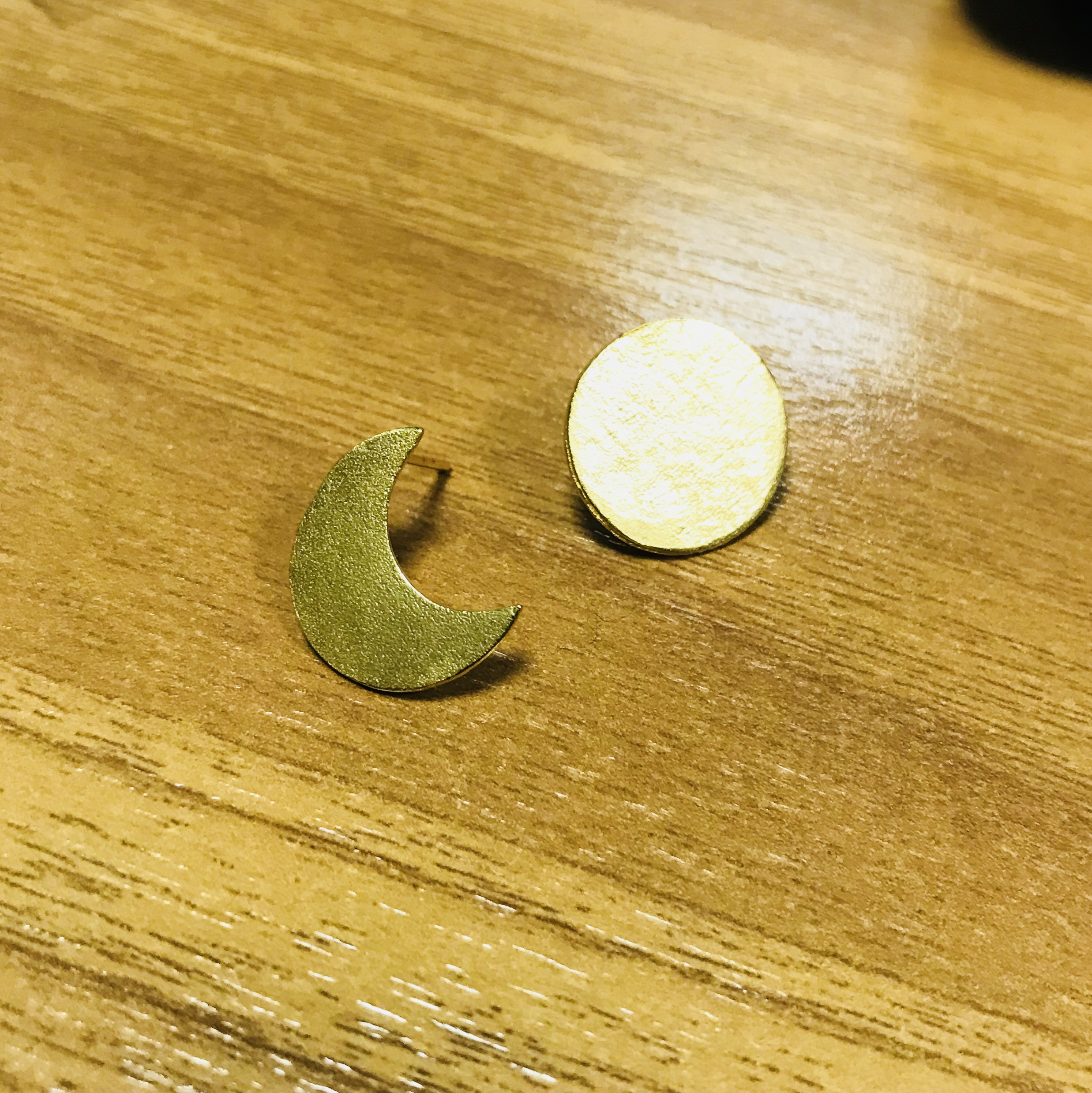 Σκουλαρίκια 'Luna 3'