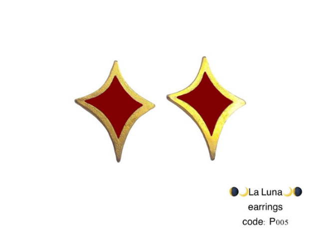 Σκουλαρίκια 'Rhombus'