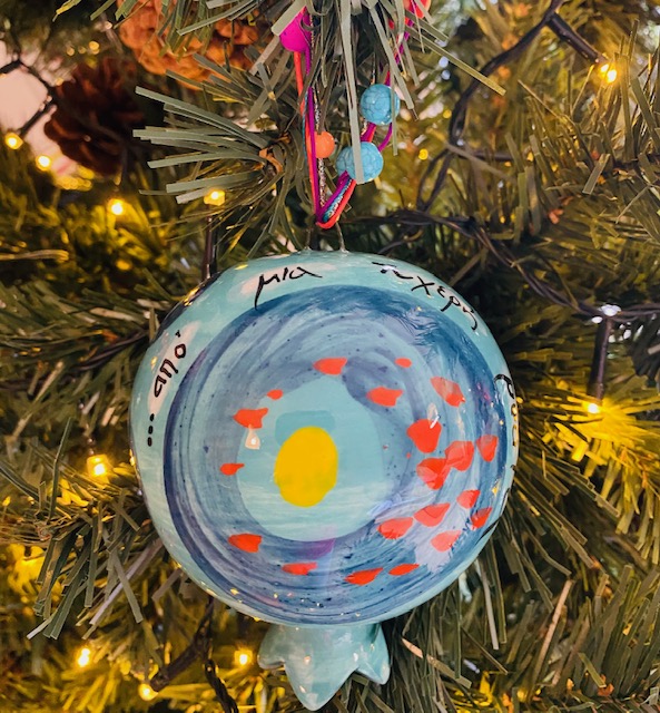 Μεγάλο Κρεμαστό Ρόδι - Γούρι