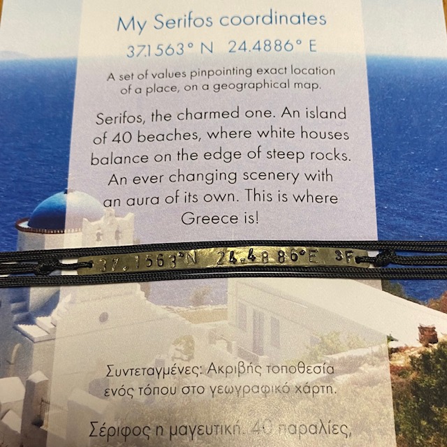 Coordinates Mini Wristlet 'Σέριφος'