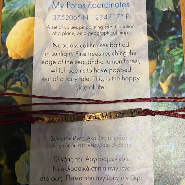 Coordinates Mini Wristlet 'Πόρος'