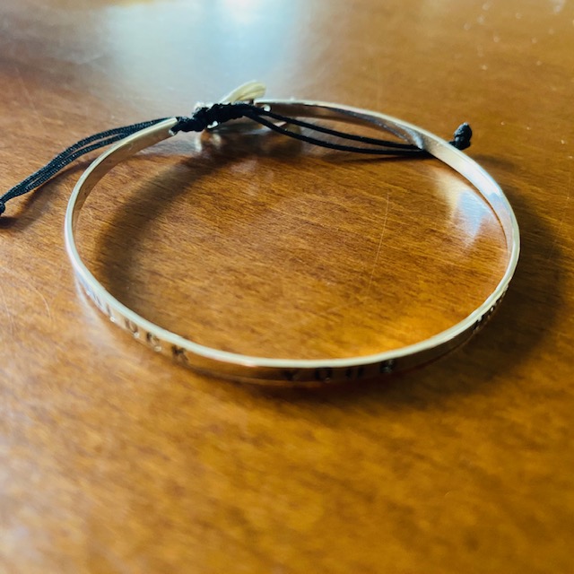 Quote βραχιόλι 'Unlock your dreams'