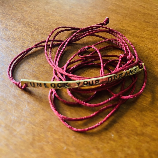 Jois Wristlet 'UNLOCK YOUR DREAMS'