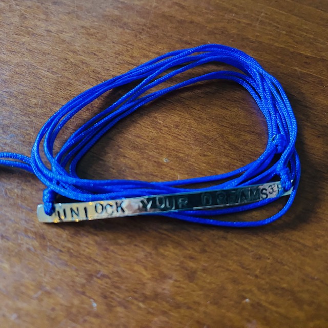 Jois Wristlet 'UNLOCK YOUR DREAMS'