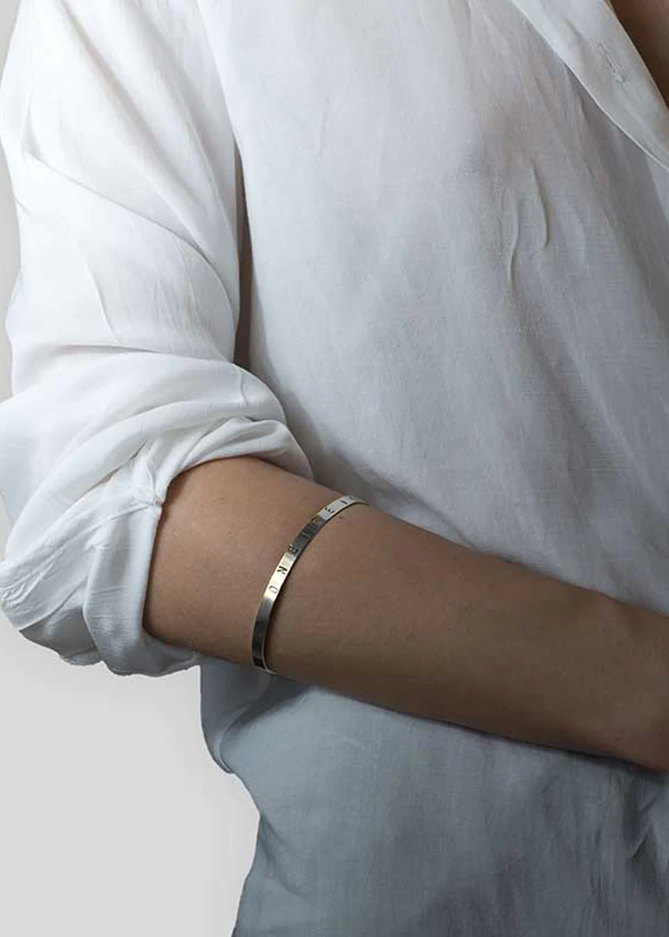 Round Quote βραχιόλι 'We are all made of stars'